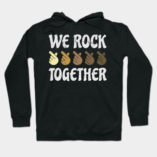 Love sign - We Rock Together Love Sign. ILY Hoodie